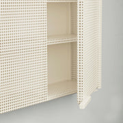 Kristina Dam Studio Grid Wall Cabinet, Beige