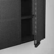 Kristina Dam Studio Grid Wall Cabinet, Black