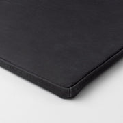 Discontinued Kristina Dam Studio Bauhaus Dining Chair Seating Cushion, Black Leather