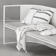 Kristina Dam Studio Architecture Pillow, Off-White/Black Melange