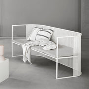 Kristina Dam Studio Bauhaus Bench Seating Cushion, Beige