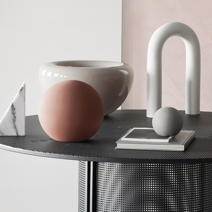 Kristina Dam Studio Cupola Sculpture, Off-White