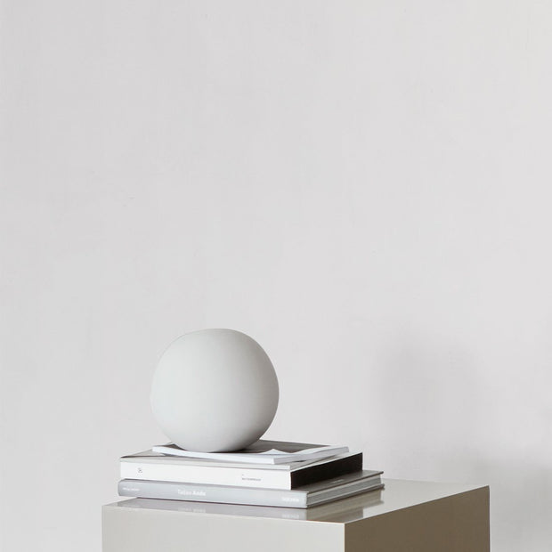 Kristina Dam Studio Globe Sculpture, Beige, Small