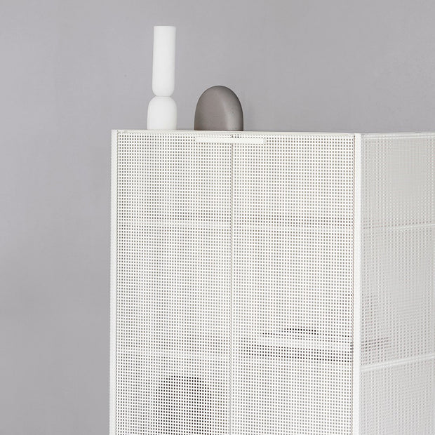 Kristina Dam Studio Grid Cabinet, Beige