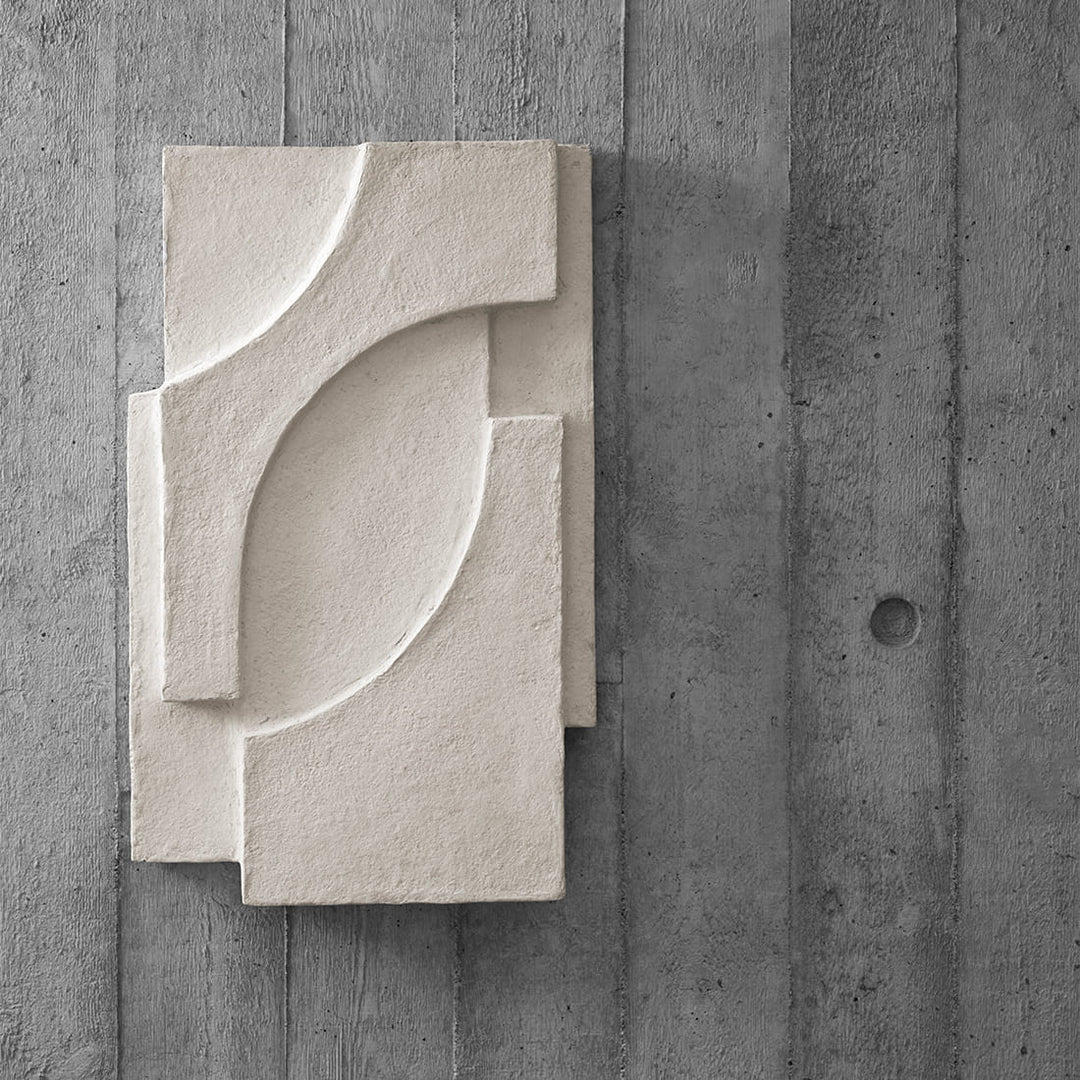 ACTUS - mo レリーフKristina Dam Studio ●SERIF RELIEF Kristina Dam Studio Serif Relief Wall Hanging - Batten Home