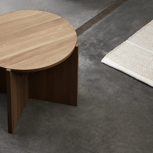 Kristina Dam Studio Simple Table, Warm Lacquered Oak