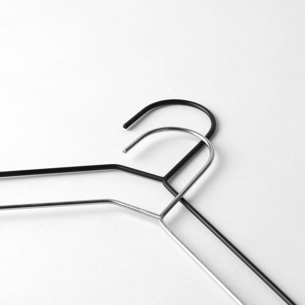 Kristina Dam Studio Hang'Em Coat Hanger, Black, 5 Pcs.