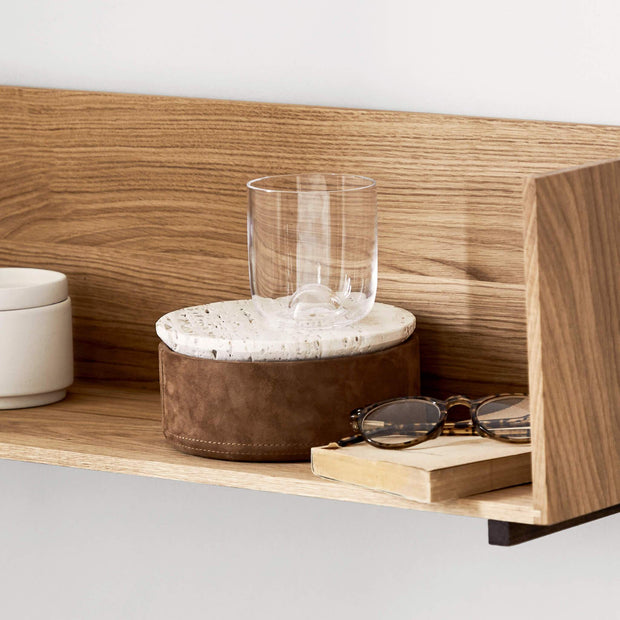 Kristina Dam Studio Suede Box, Small