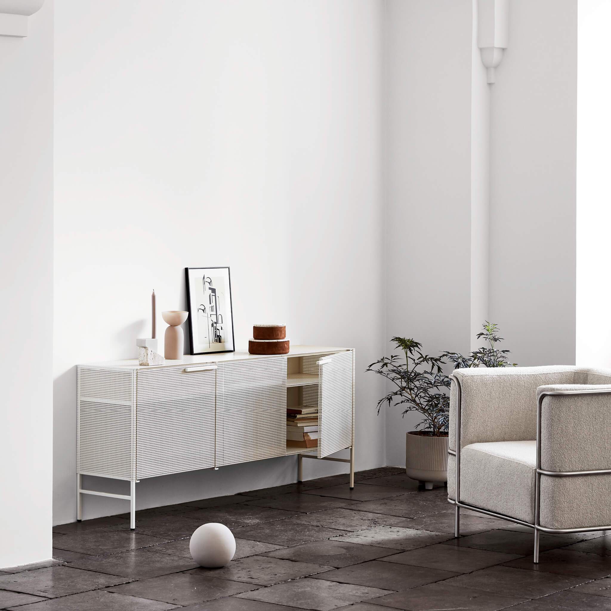 Sideboards & Cupboards | Grid Sideboard | Kristina Dam | Beige