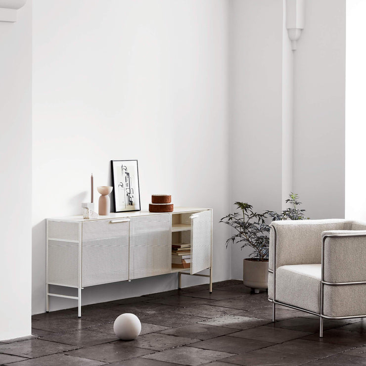 Kristina Dam Studio Grid Sideboard, Beige