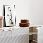 Kristina Dam Studio Suede Box, Small