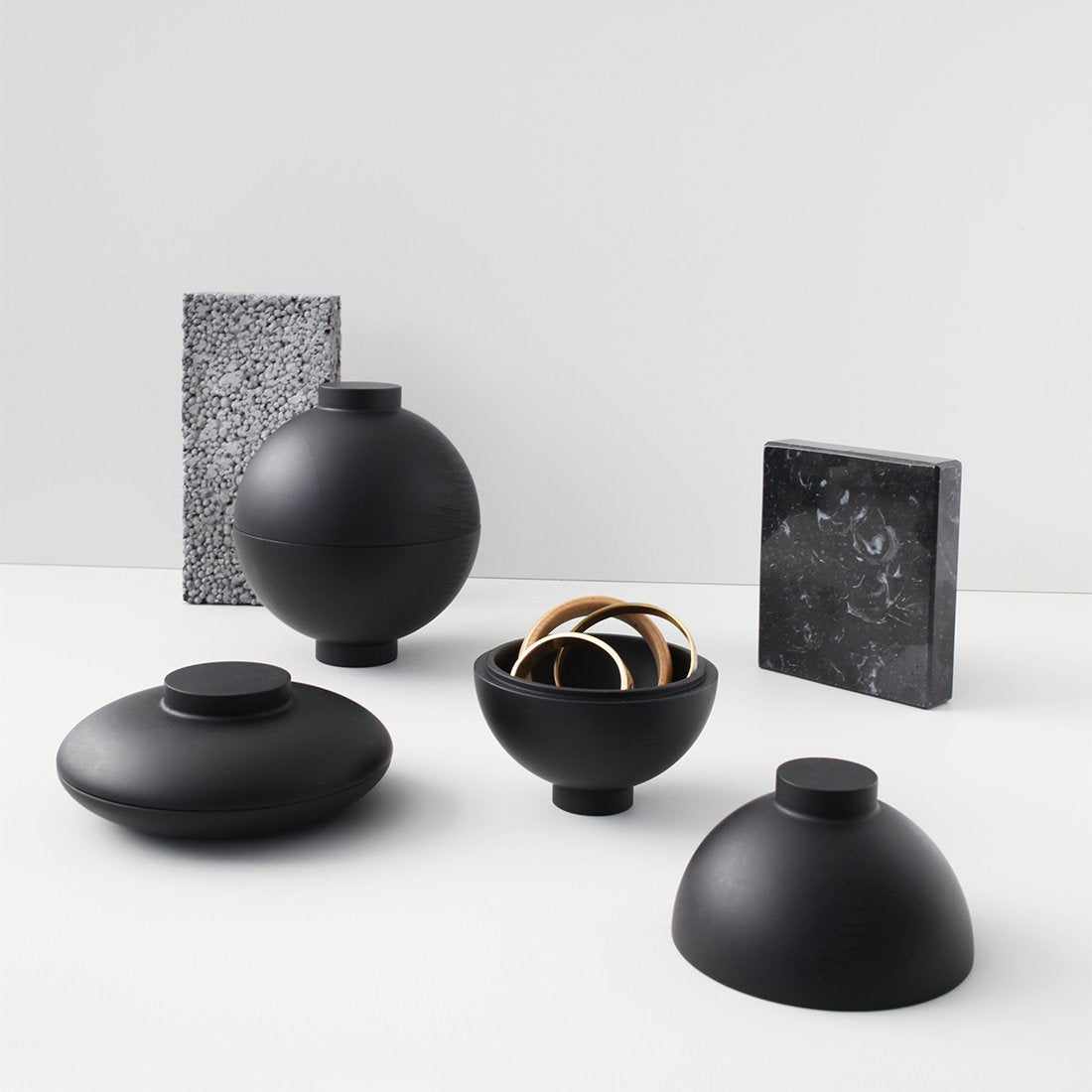 use them as trays or a vessel for displaying your jewellery