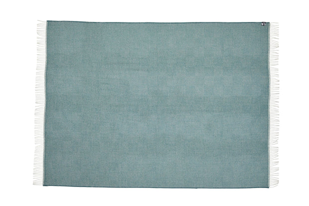 Silkeborg Uldspinderi La Paz Throw 130x200 cm Throw 0819 Teal Green