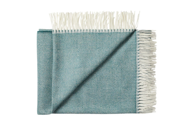 Silkeborg Uldspinderi La Paz Throw 130x200 cm Throw 0819 Teal Green