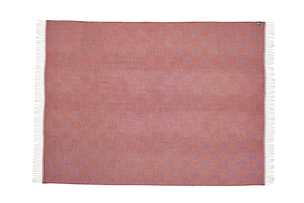 Silkeborg Uldspinderi La Paz Throw 130x200 cm Throw 1496 Ruby