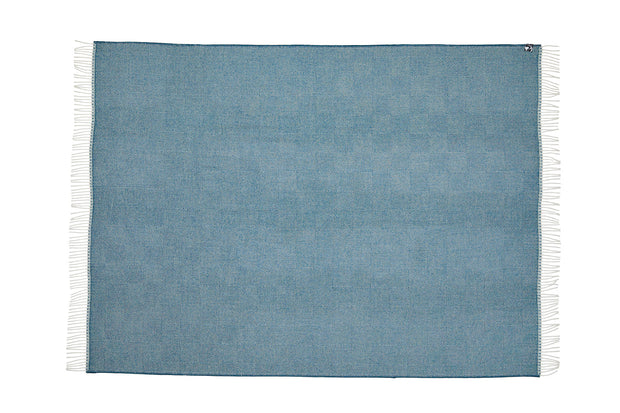 Silkeborg Uldspinderi La Paz Throw 130x200 cm Throw 4417 Vintage Blue