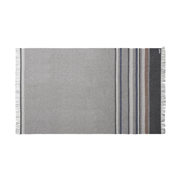 Silkeborg Uldspinderi Lyø Throw 140x240 cm Throw 0836 Grey Dark Grey