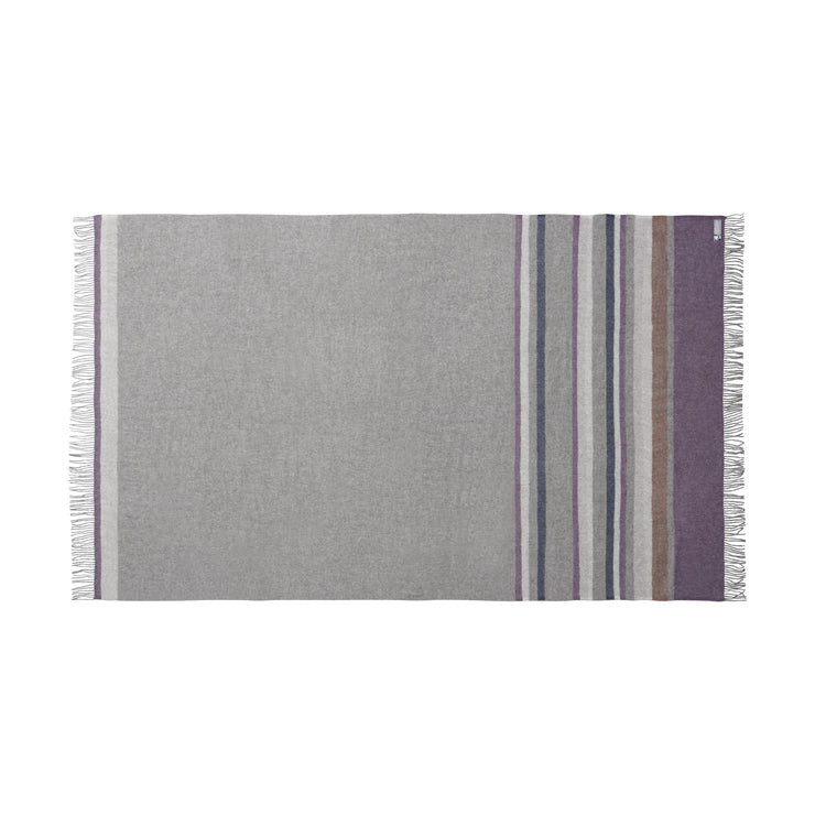 Silkeborg Uldspinderi Lyø Throw 140x240 cm Throw 0837 Grey Heather