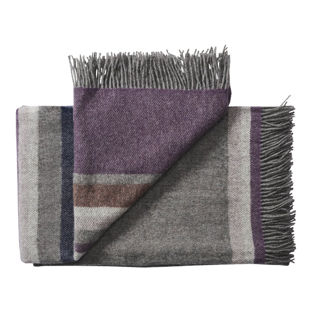 Silkeborg Uldspinderi Lyø Throw 140x240 cm Throw 0837 Grey Heather