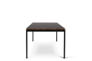 Bent Hansen Meet Table, Black Laminate w/Oak Edges