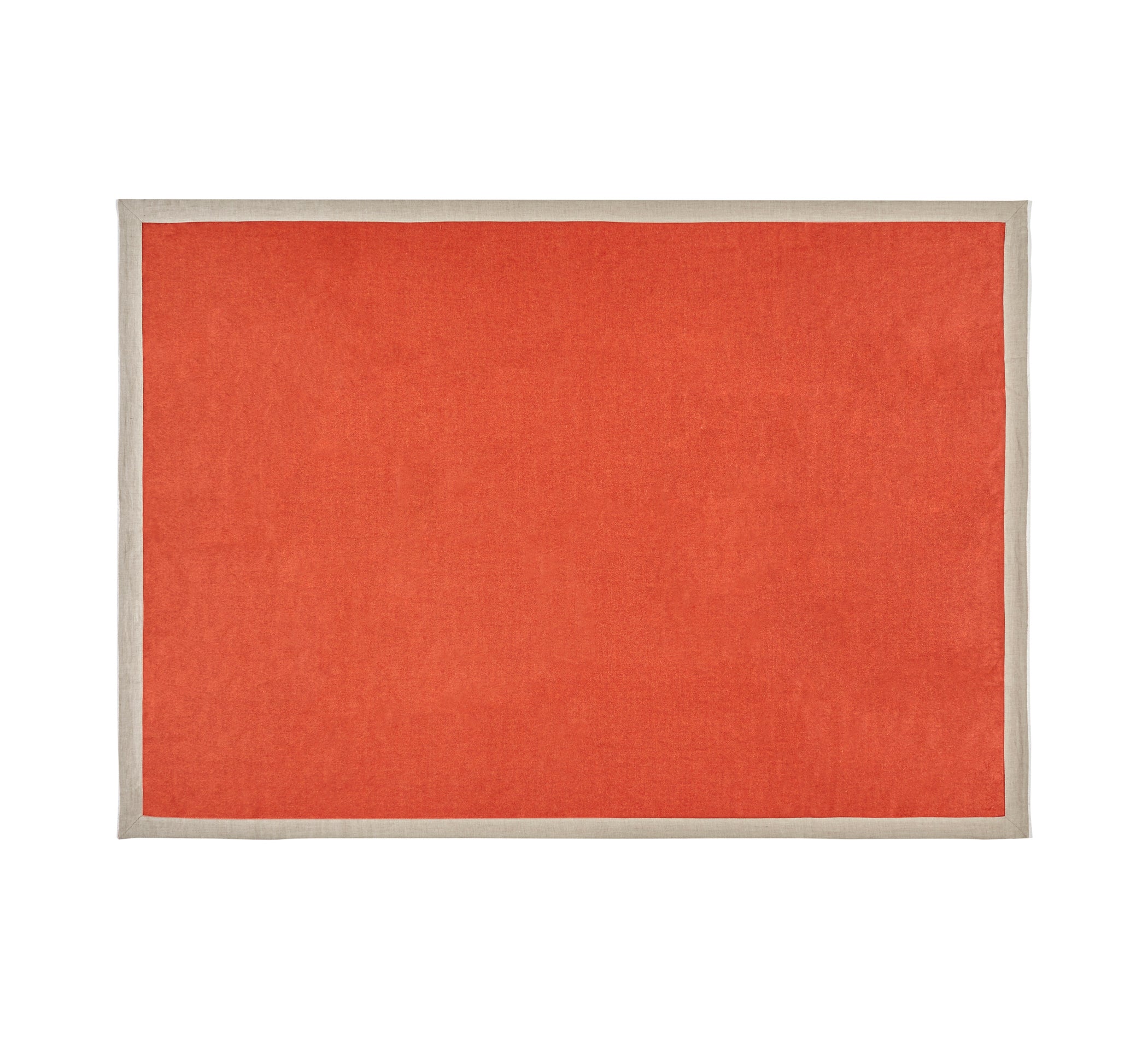Silkeborg Uldspinderi Mendoza 130x180 cm Throw Pumpkin Orange 0707
