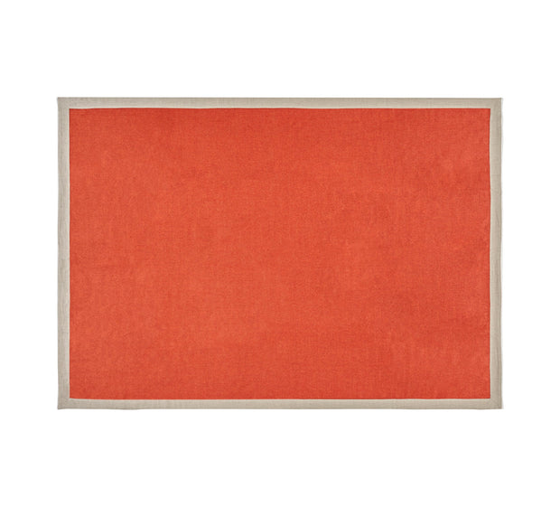 Silkeborg Uldspinderi Mendoza 130x180 cm Throw Pumpkin Orange 0707