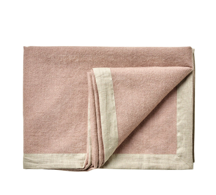 Silkeborg Uldspinderi Mendoza 130x180 cm Throw 1927 Dusty Rose