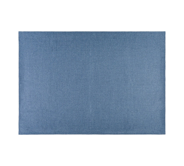 Silkeborg Uldspinderi Mendoza Throw 130x180 cm Throw 0726 Denim Blue