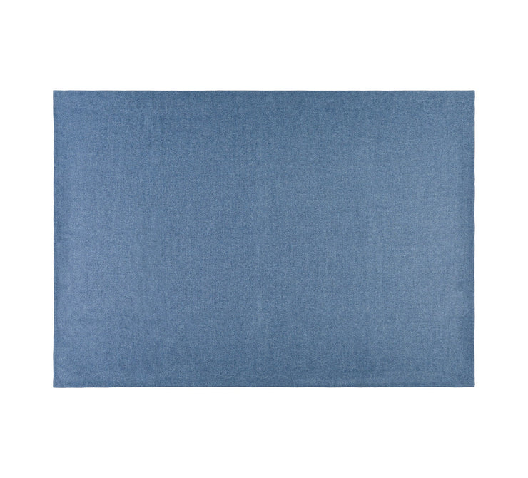 Silkeborg Uldspinderi Mendoza Throw 130x180 cm Throw 0726 Denim Blue