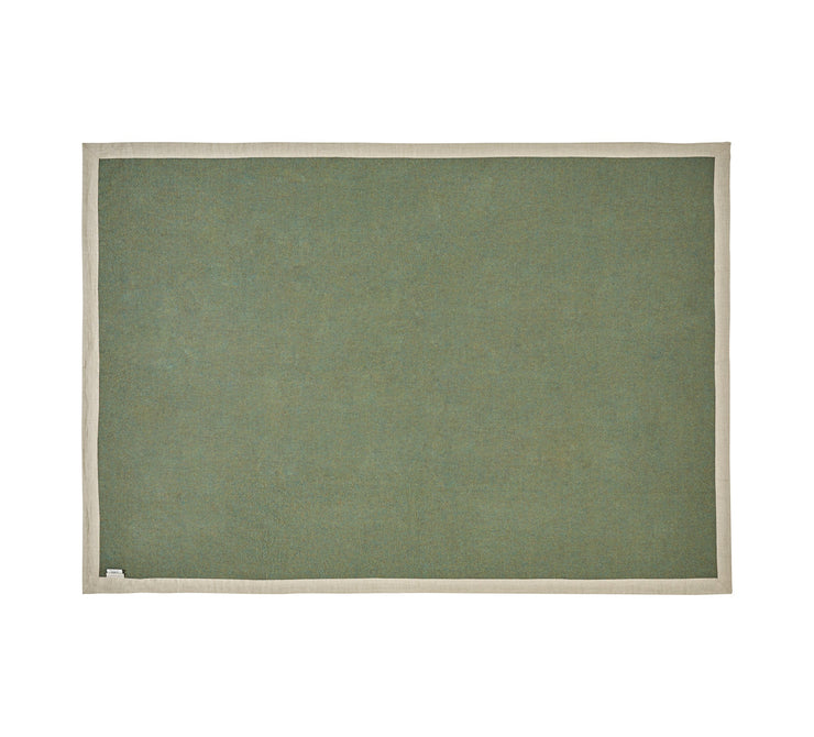 Silkeborg Uldspinderi Mendoza Throw 130x180 cm Throw 1792 Moss Green