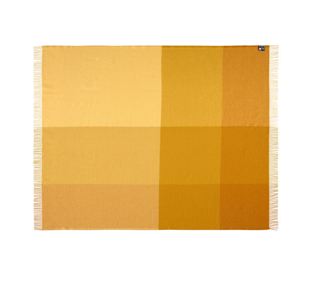 Silkeborg Uldspinderi Miami Throw 130x190 cm Throw 5308 Cornfields Yellow