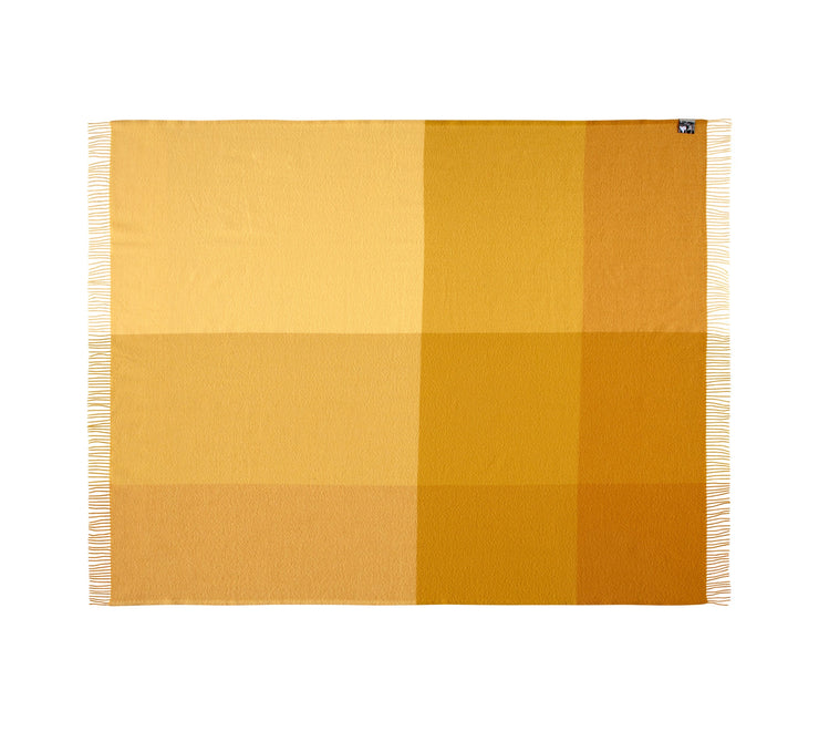 Silkeborg Uldspinderi Miami Throw 130x190 cm Throw 5308 Cornfields Yellow