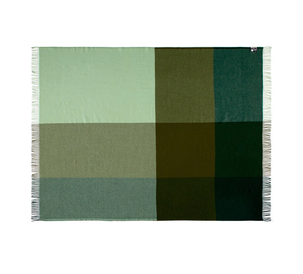 Silkeborg Uldspinderi Miami Throw 130x190 cm Throw 5309 Haze Green