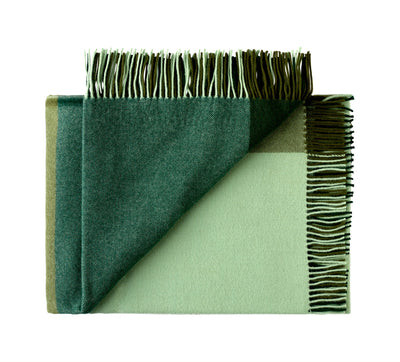 Silkeborg Uldspinderi Miami Throw 130x190 cm Throw 5309 Haze Green