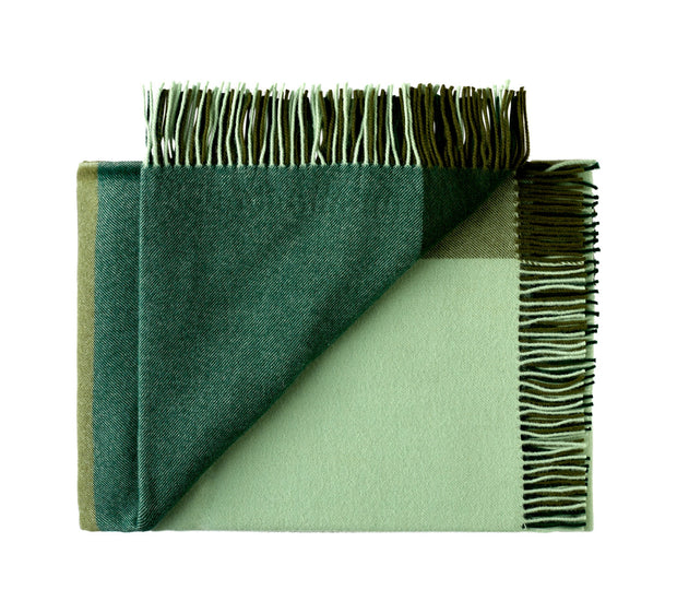 Silkeborg Uldspinderi Miami Throw 130x190 cm Throw 5309 Haze Green