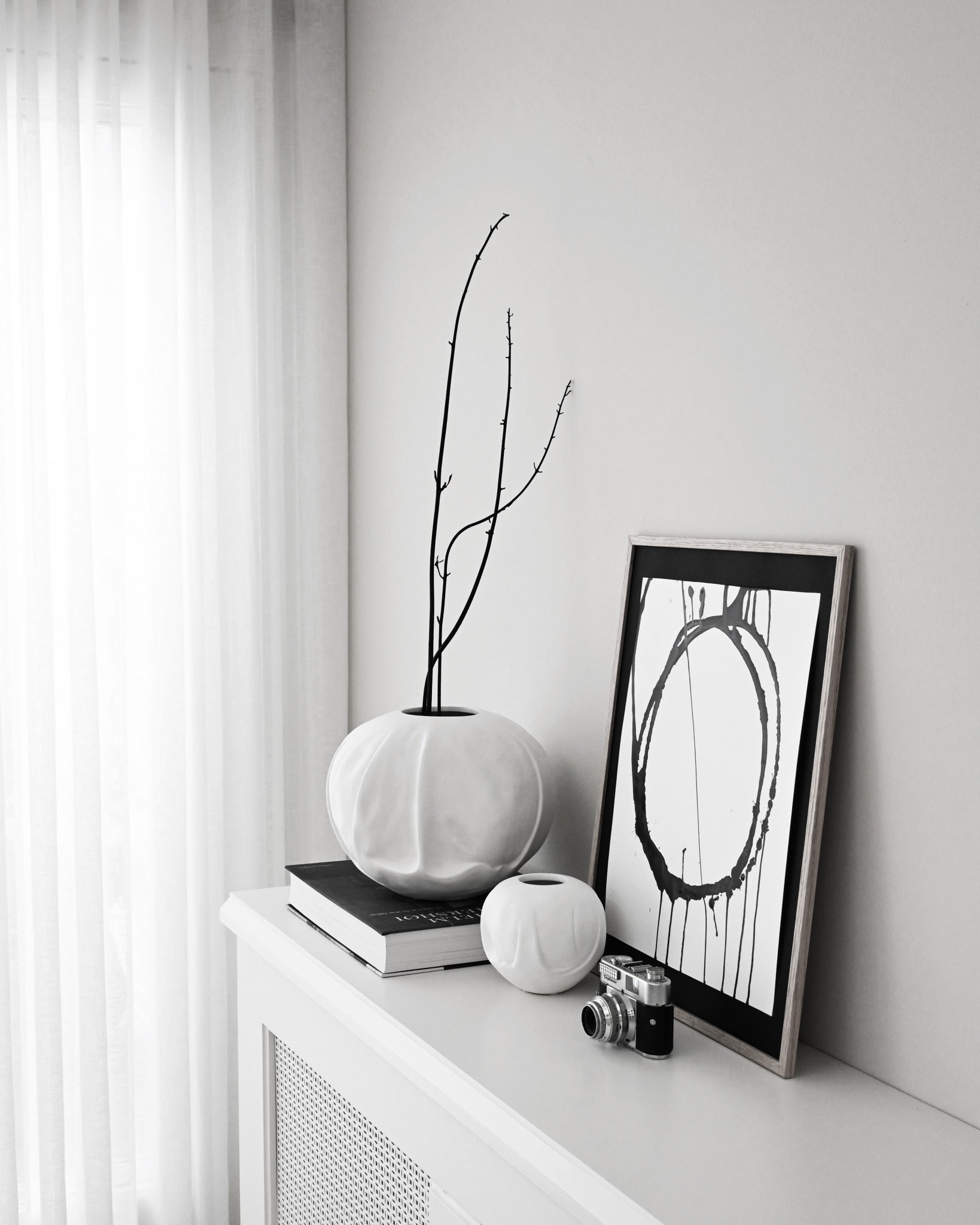 Orimono Vase, Mini - Bone White - 101 CPH