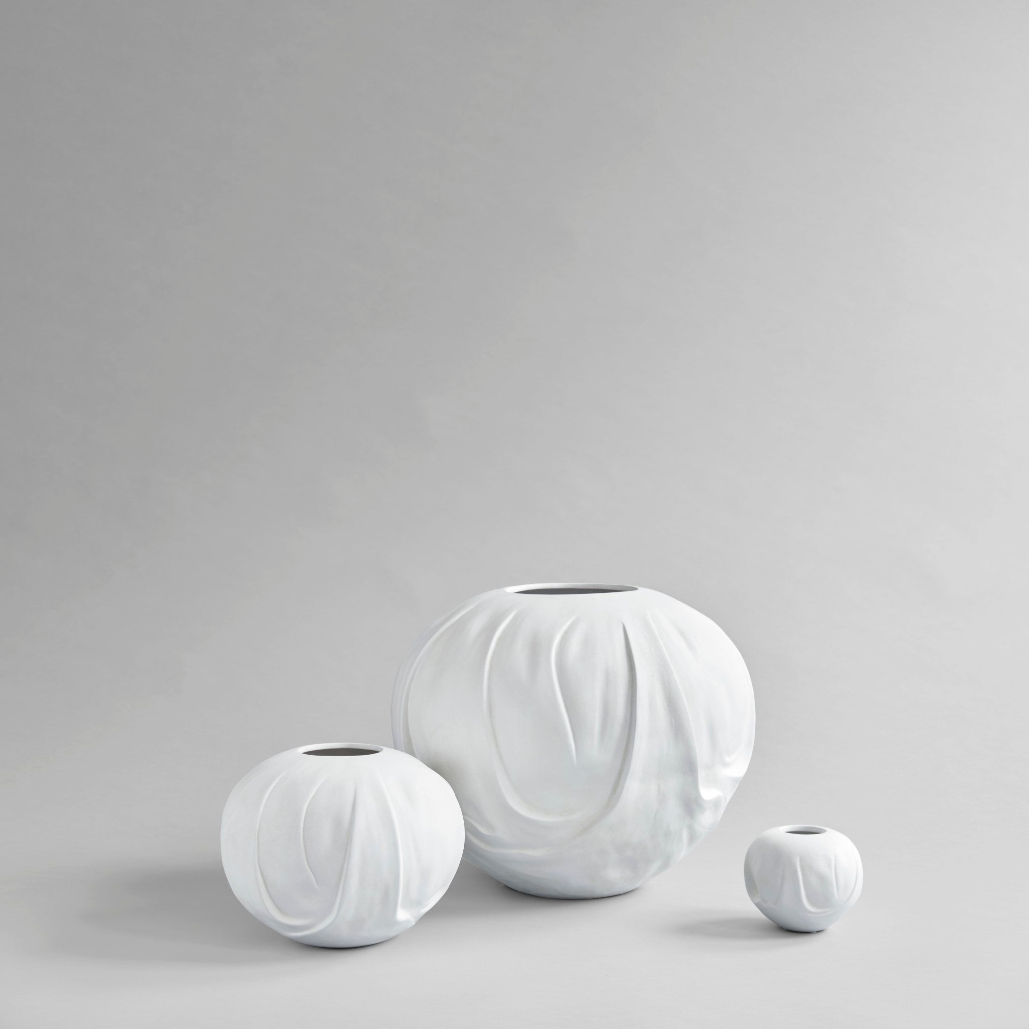 Orimono Vase, Big - Bone White - 101 CPH