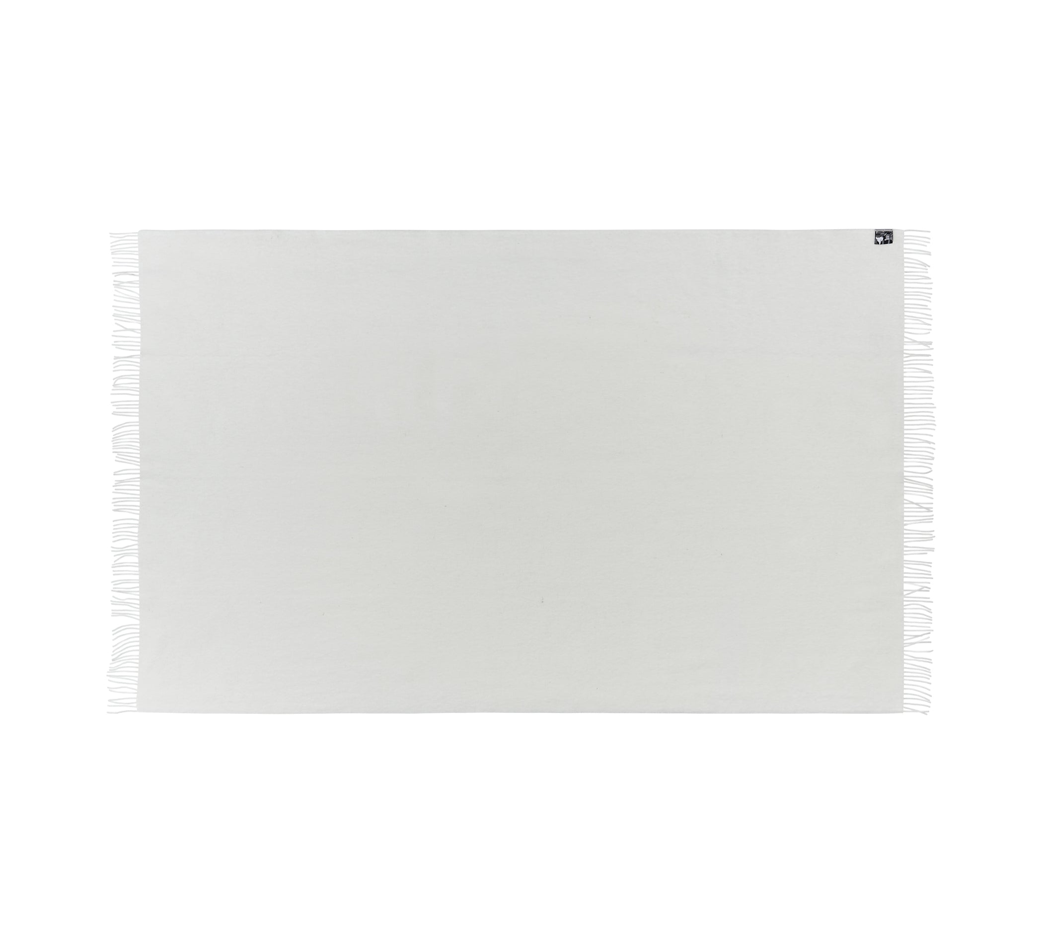 Silkeborg Uldspinderi Oxford 140x240 cm Throw White 0100