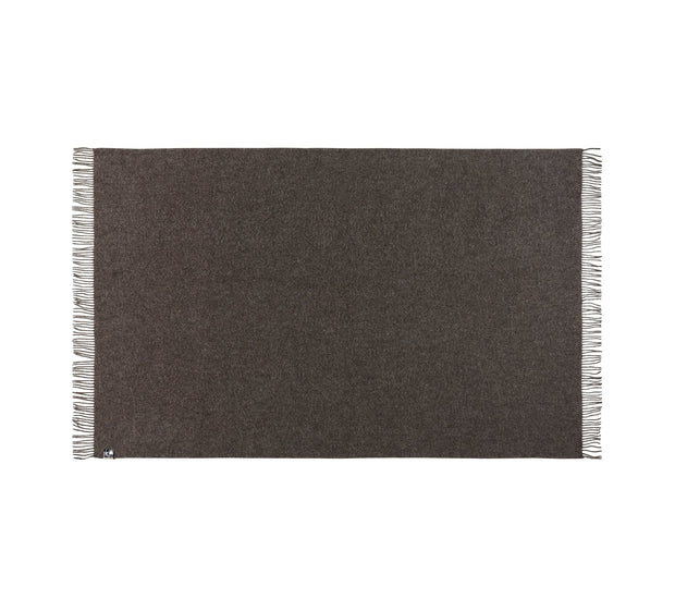 Silkeborg Uldspinderi Oxford Throw 140x240 cm Throw 0409 Dark Grey