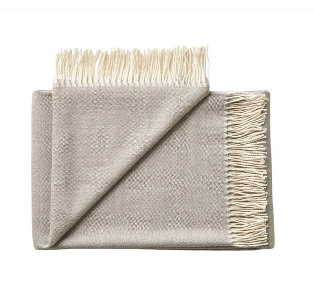 Silkeborg Uldspinderi Panama Throw 130x200 cm Throw 3232 Grey Bark