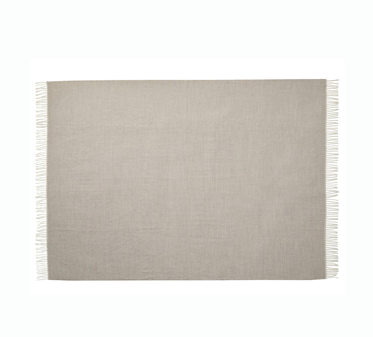 Silkeborg Uldspinderi Panama Throw 140x250 cm Throw 3232 Grey Bark