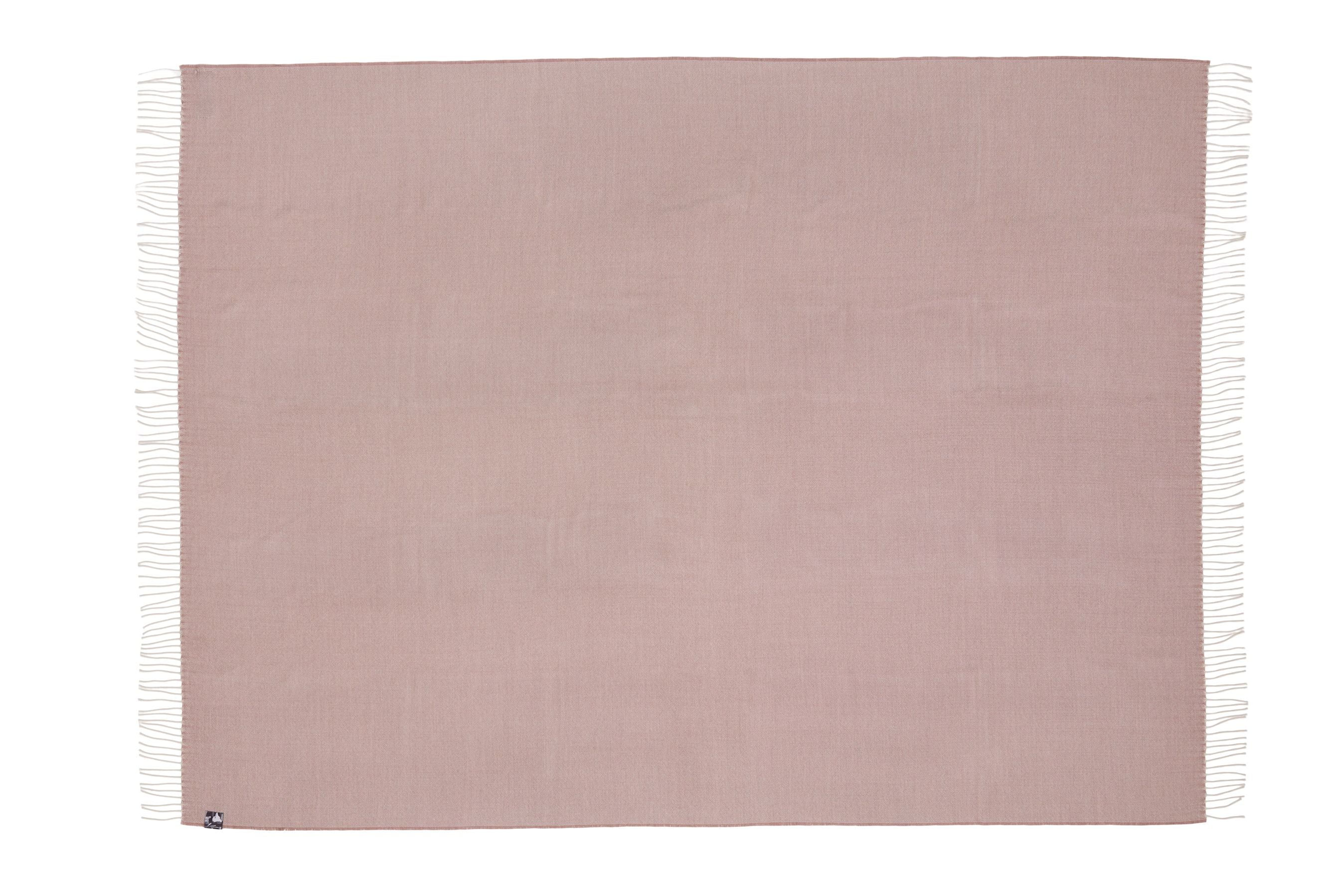 Silkeborg Uldspinderi Panama Throw 130x200 cm Throw 1927 Dusty Rose
