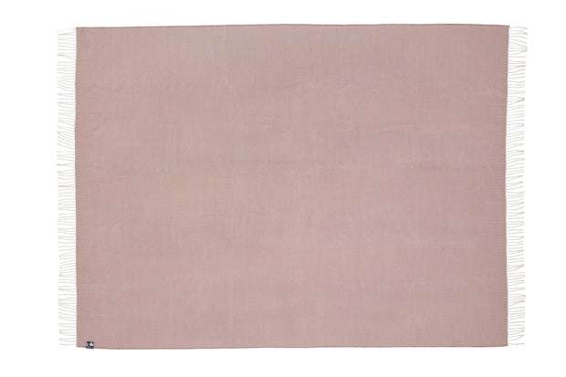 Silkeborg Uldspinderi Panama Throw 130x200 cm Throw 1927 Dusty Rose