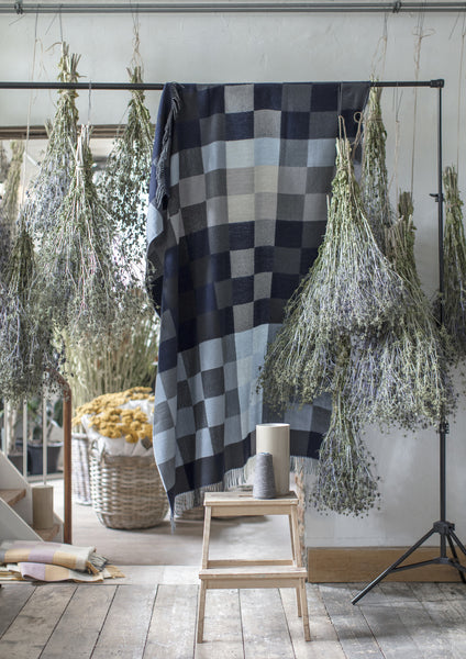 Silkeborg Uldspinderi Plain Beat Throw 130x190 cm Throw 1221 Honey Rose