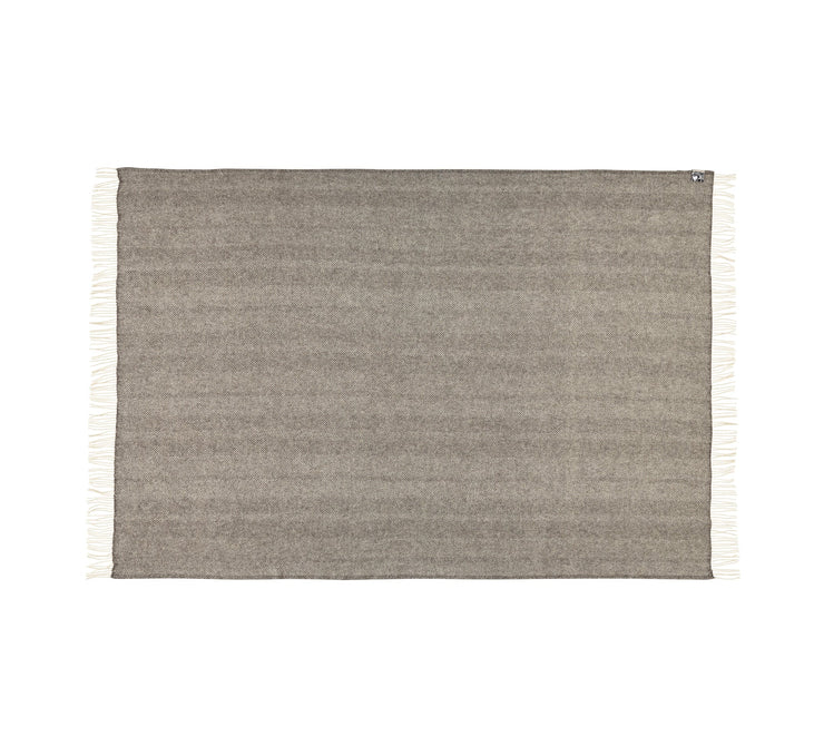 Silkeborg Uldspinderi Rømø Throw 140x240 cm Throw 0133 Dark Nordic Grey