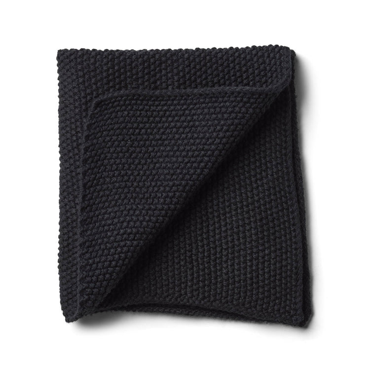 Humdakin Knitted Dishcloth - Coal