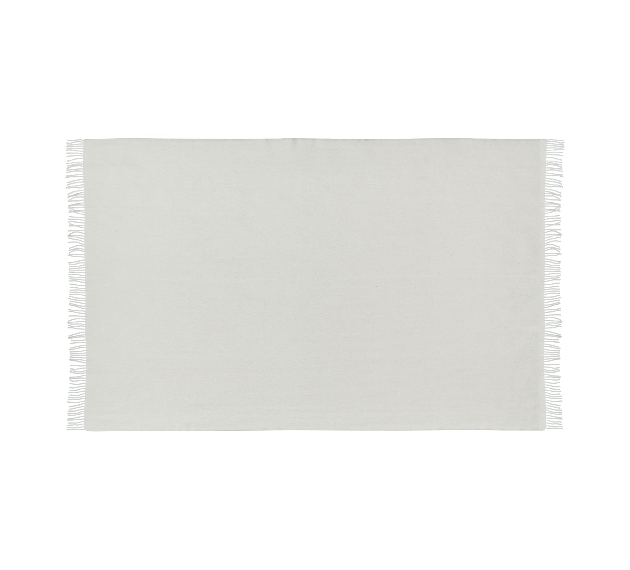 Silkeborg Uldspinderi Samsø Throw 140x240 cm Throw 0100 White
