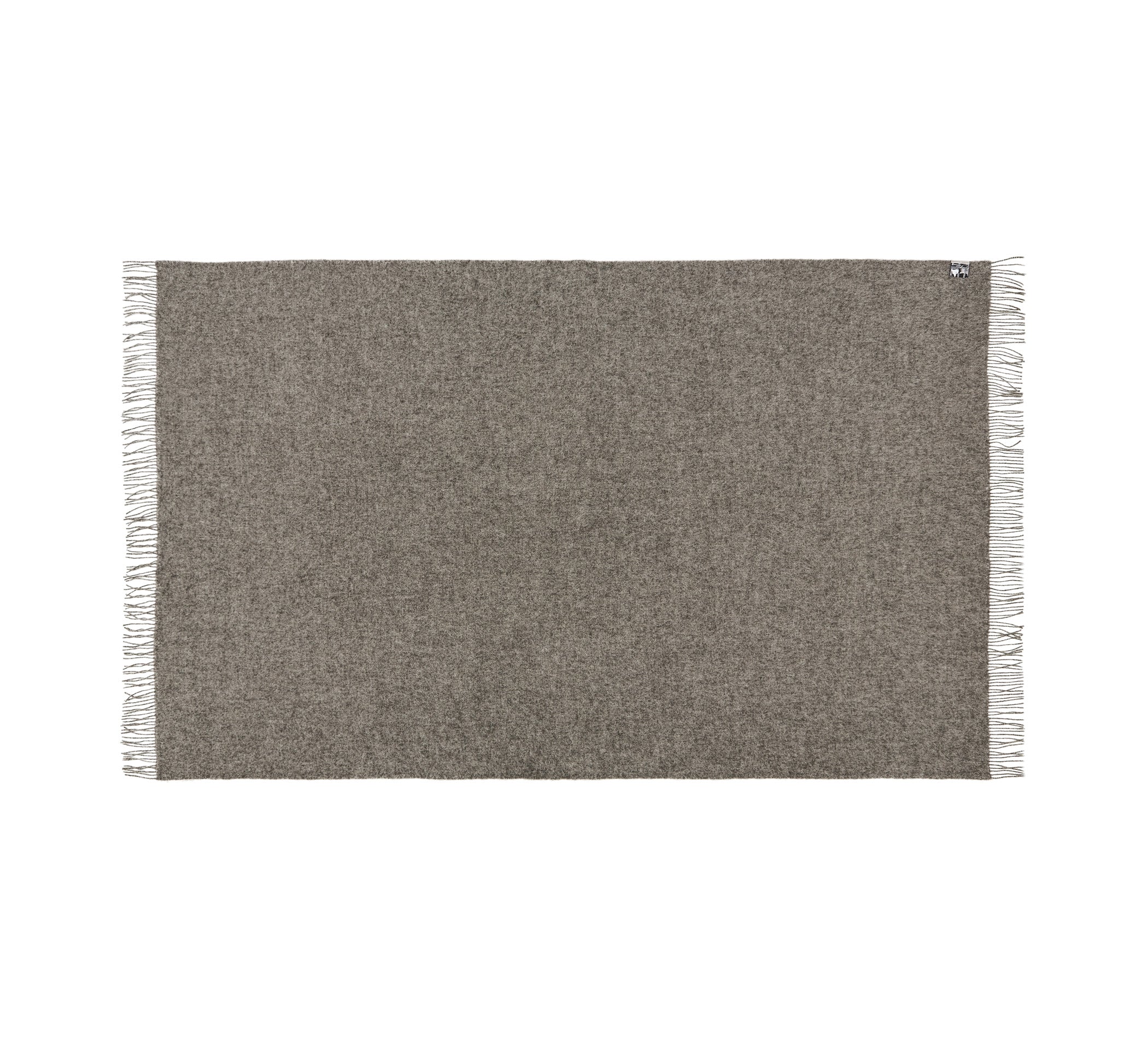 Silkeborg Uldspinderi Samsø Throw 140x240 cm Throw 0116 Dark Nordic Grey