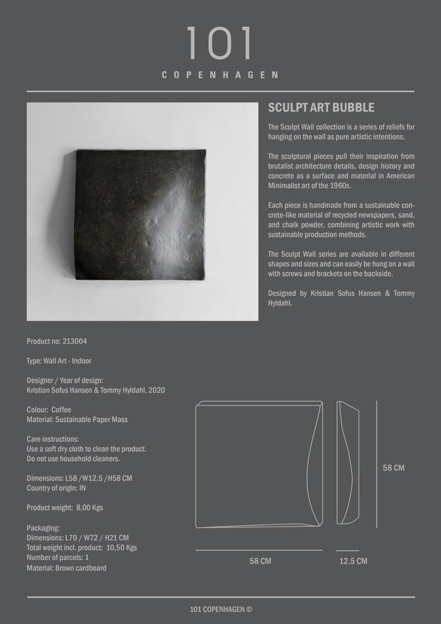 Sculpt Art, Bubble - Coffee - 101 CPH
