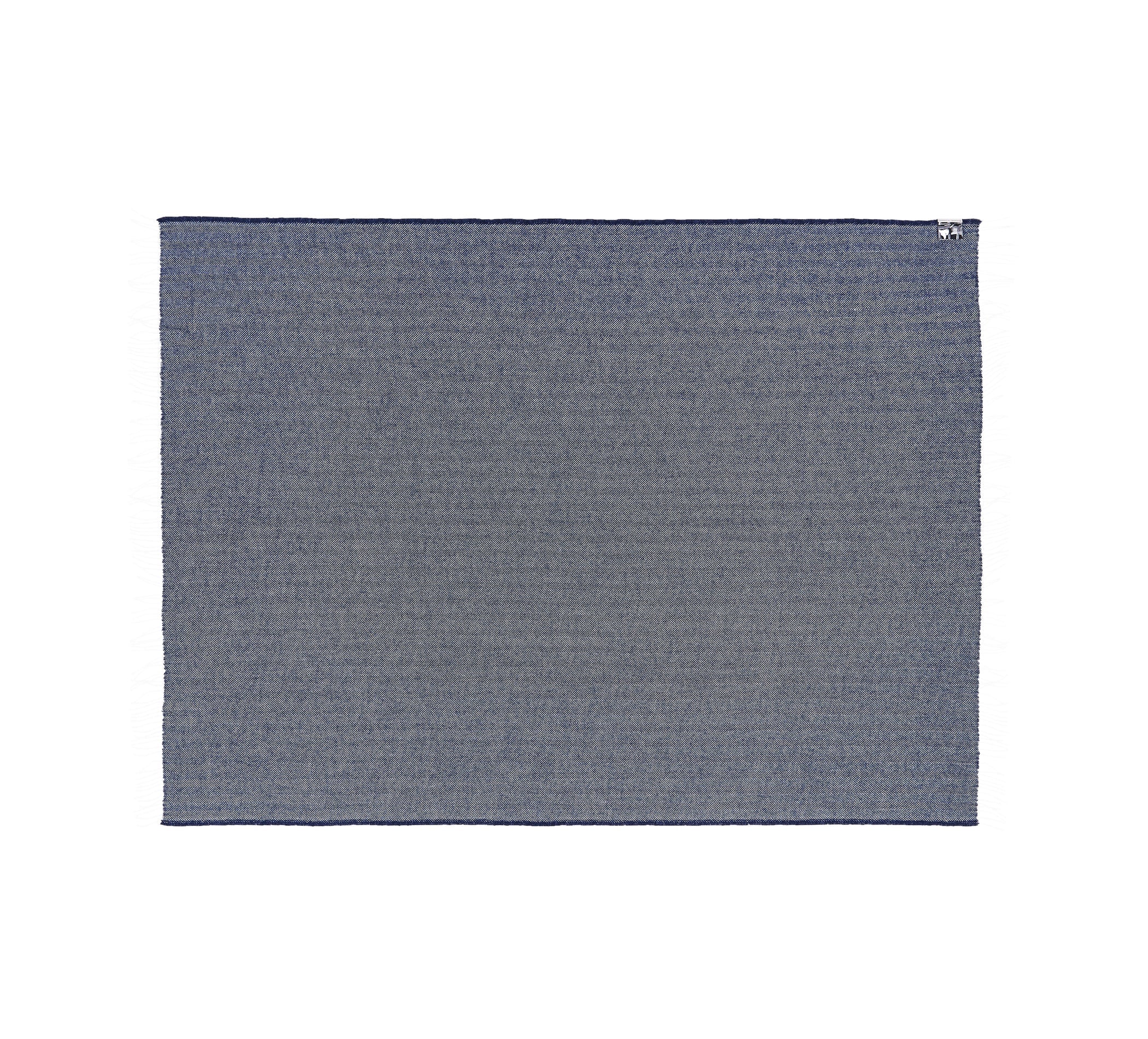 Silkeborg Uldspinderi Sevilla Throw 130x190 cm Throw 5269 Deep Ocean Blue